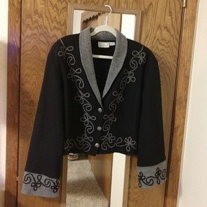Wool Cardigan Jacket/Sweater